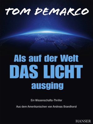 cover image of Als auf der Welt das Licht ausging